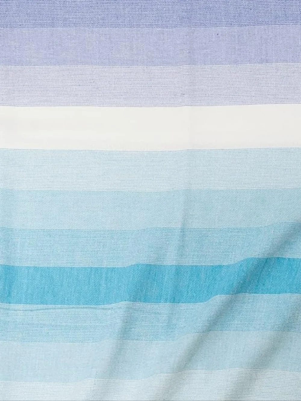 XL Bath Beach Towel Blue Multicolor Stripes Turkish Cotton Striped Peshtemal New